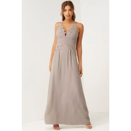 Little mistress floral applique maxi dress best sale