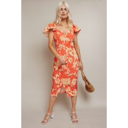 Paper dolls on sale orange dress